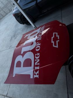 Dale Earnhardt Junior Budweiser hood