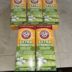 SIX Boxes - 30 OZ Arm & Hammer Extra Strength Carpet Odor Eliminator