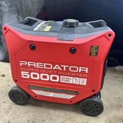 Predator 5000 Generator With Warranty Till 2027