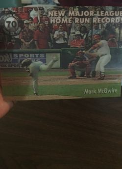 Holographic 5X7 baseball