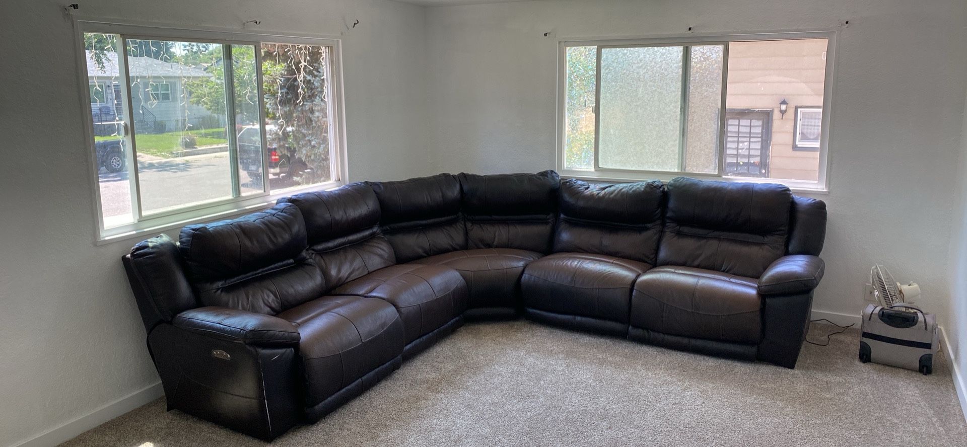 Leather Sectional