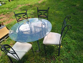 Kitchen table with four chairs