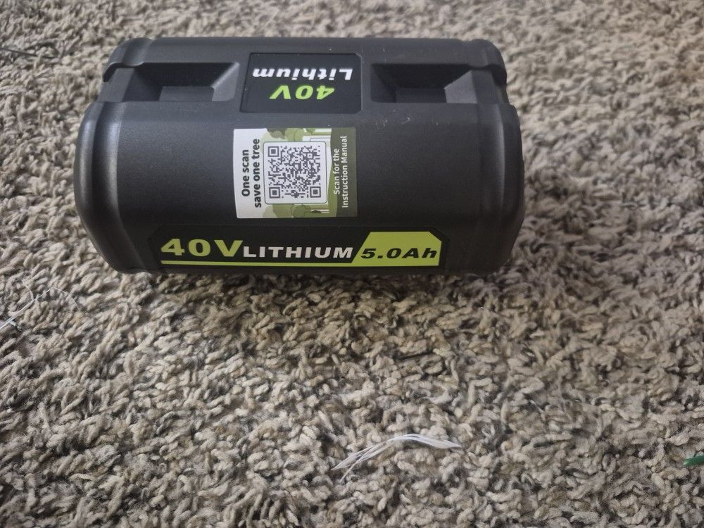 KUNLUN 6.0Ah 40 Volt Lithium Battery for Ryobi 40V Battery, High Capacity 40-Volt Lithium Battery