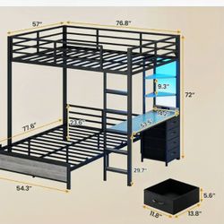 Full Size Bunk Beds 
