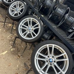 Bmw m3/m4 style 640m staggered 18” wheels