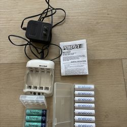 Envelop AA Rechargeable Batteries And Charger 