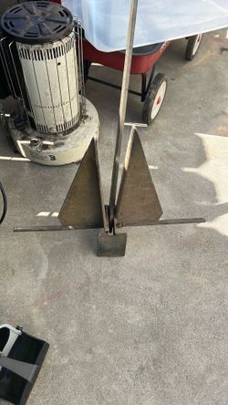 Big anchor for boat