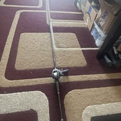 Mega bass p5 destroyer madbull With a Shimano bantam right hand reel in a 7:1 gear ratio