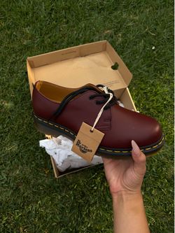 Cherry Red Doc Marten