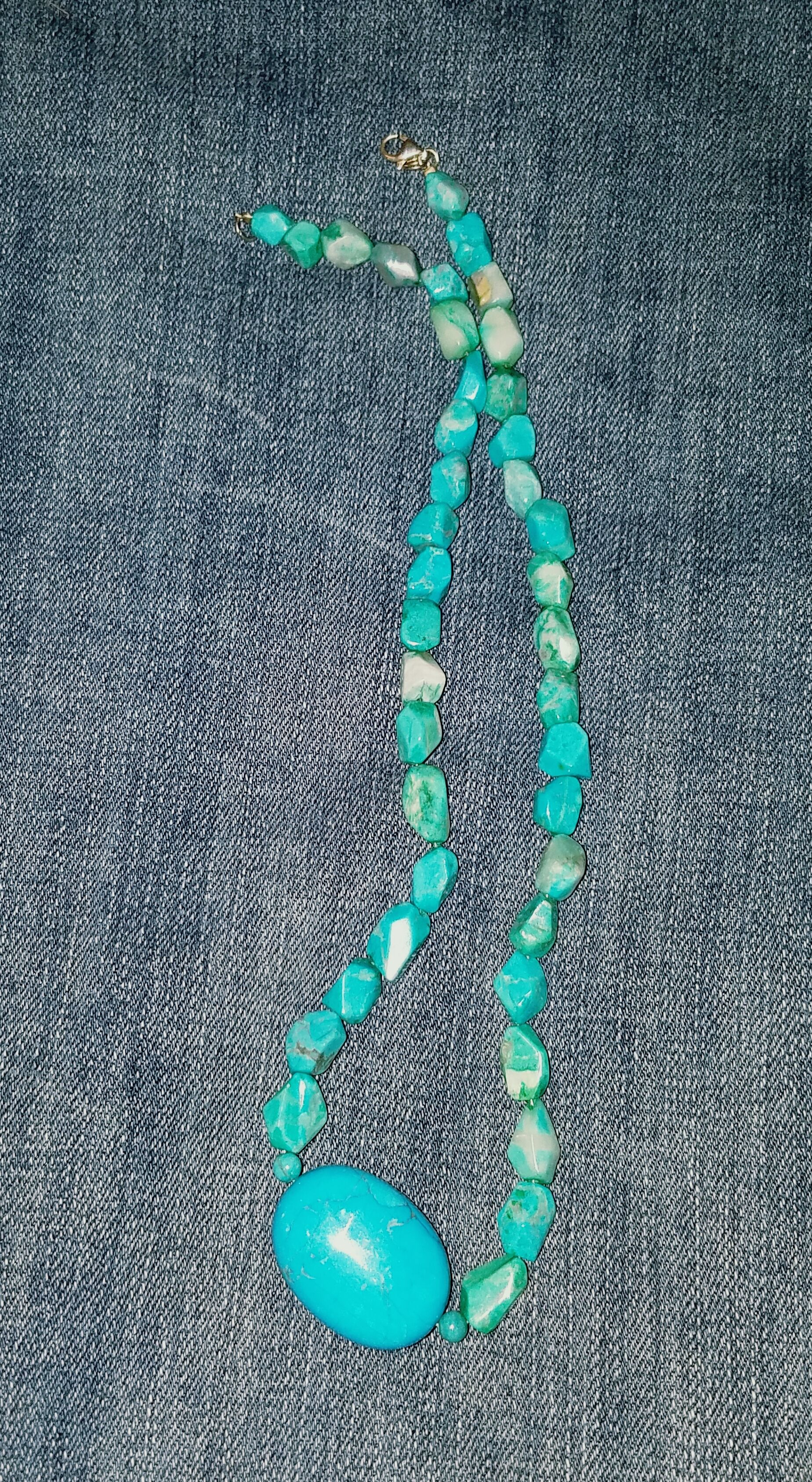 Handcrafted Turquoise Necklace