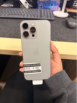 iPhone 16 pro max