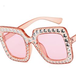 Rhinestone Sunglasses 
