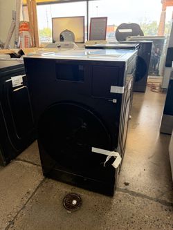 5.3 cu. ft. Bespoke Ultra Capacity Vented All-in-One Washer Dryer Combo with Electric Dryer and AI Home in Brushed Black