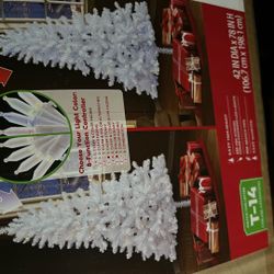 Christmas tree with lights brand new