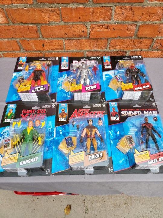 Marvel Legends Comic Book Heroes Complete Set Of 6 NIB