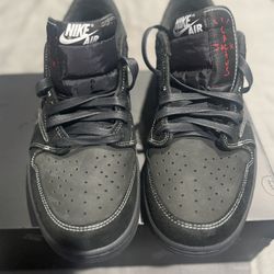 Travis Scott x Air Jordan 1 Retro Low Black Phantom' Size 13