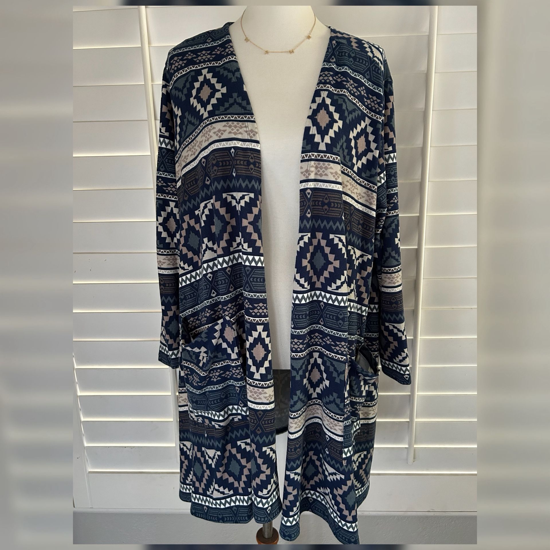 LULAROE • “Caroline” Open Front Cardigan 