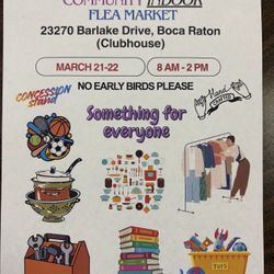 Indoor Flea Market/Garage Sale