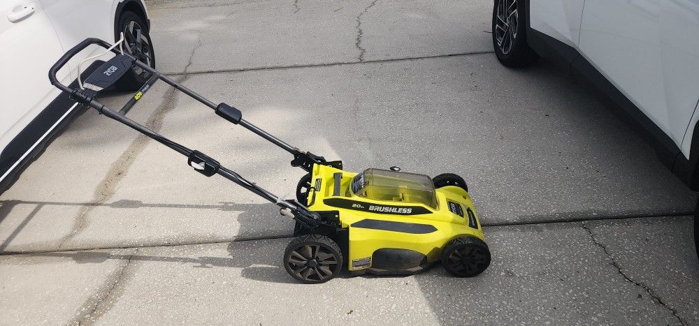Ryobi Brushless 40V Mower Works Great (Battery Not Included)