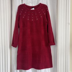 Never Worn Talbots Red Sweater Dress - Size XL