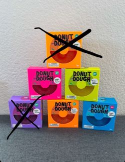 Donut dough squishies