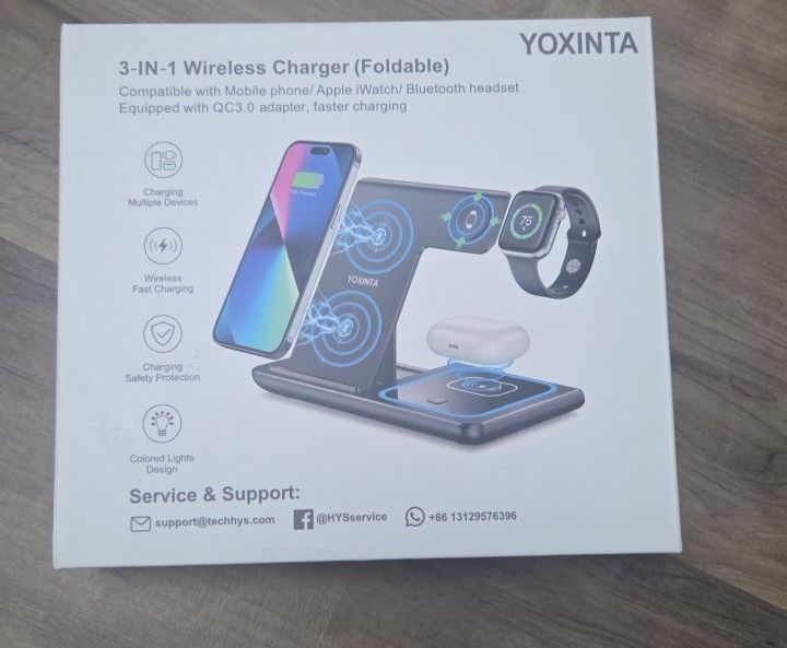 3 In 1 Wireless Charger