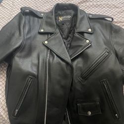 Black Leather Jacket L