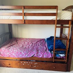 Wooden Bunk Bed