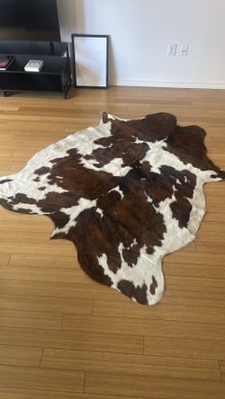Cow hide rug