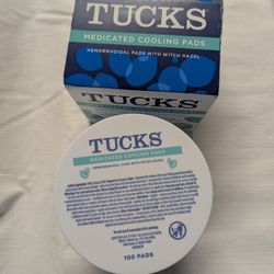 New Tucks Medicated Cooling Pads with Witch Hazel,