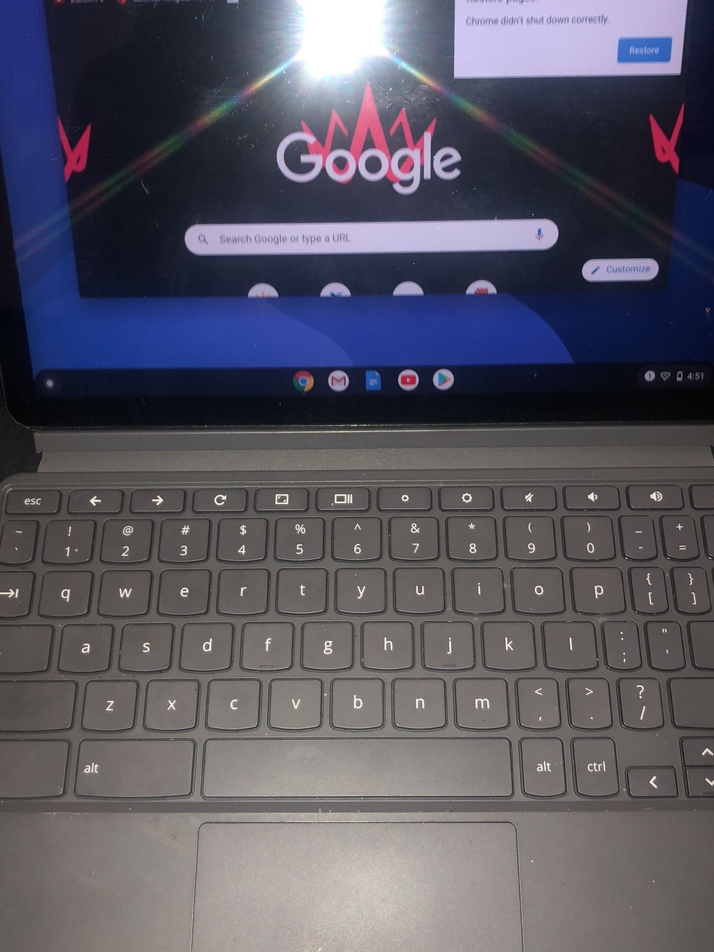 Lenovo Chromebook 2in1 Laptop & Tablet