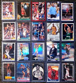 NBA Basketball Legends Card Lot – 20 Cards