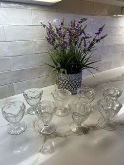 Glass Dessert/ Ice Cream Cups