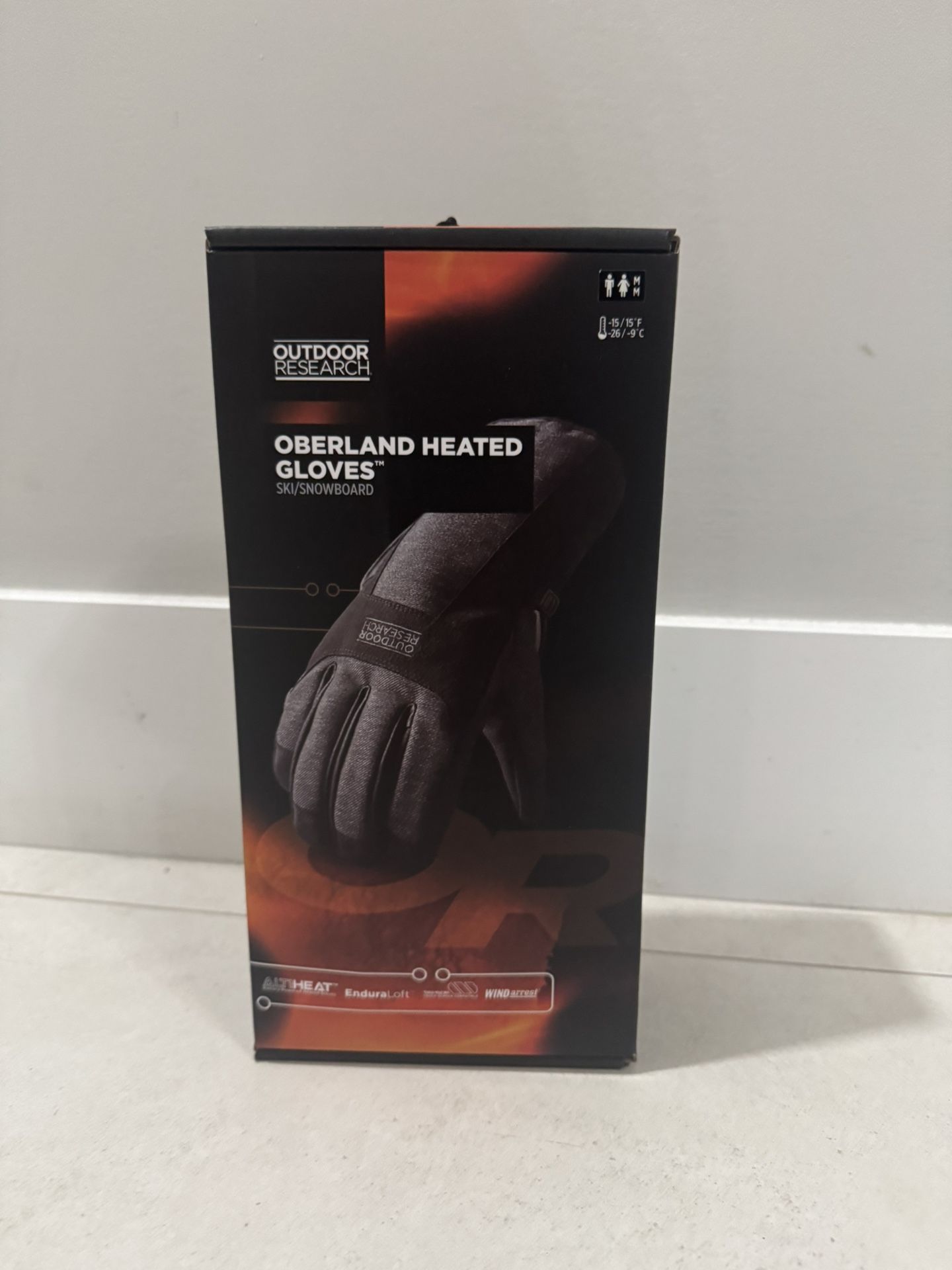 Oberland Heated Gloves Medium Sealed