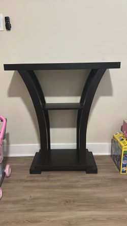 In table