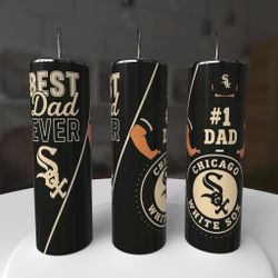 Chicago White Sox Baseball Dad Tumbler