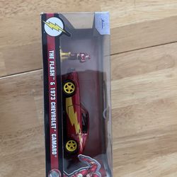 The Flash Car And Figure
