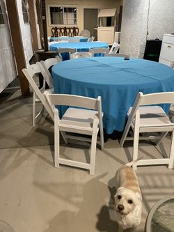 5 Feet /60” Round Tables 