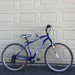 Infinity Men’s 7-Speed Hybrid Bike – Comfortable Bicycle 700c 7-speed