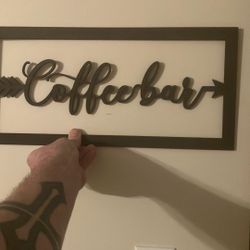 Coffee Bar Sign