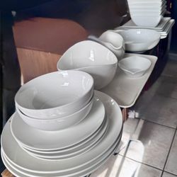 Miscellaneous White Ceramic Dishes