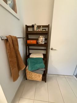 Wooden shelf