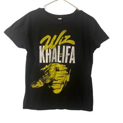Wiz Khalifa Shirt Women Small Black Graphic Lightweight Music Hip Hop Rap Tee