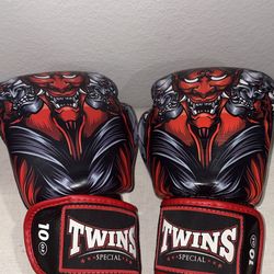 Twins kabuki gloves