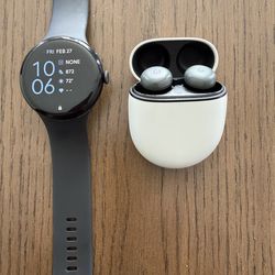 Pixel Watch 3 and Pixel Buds Pro 2