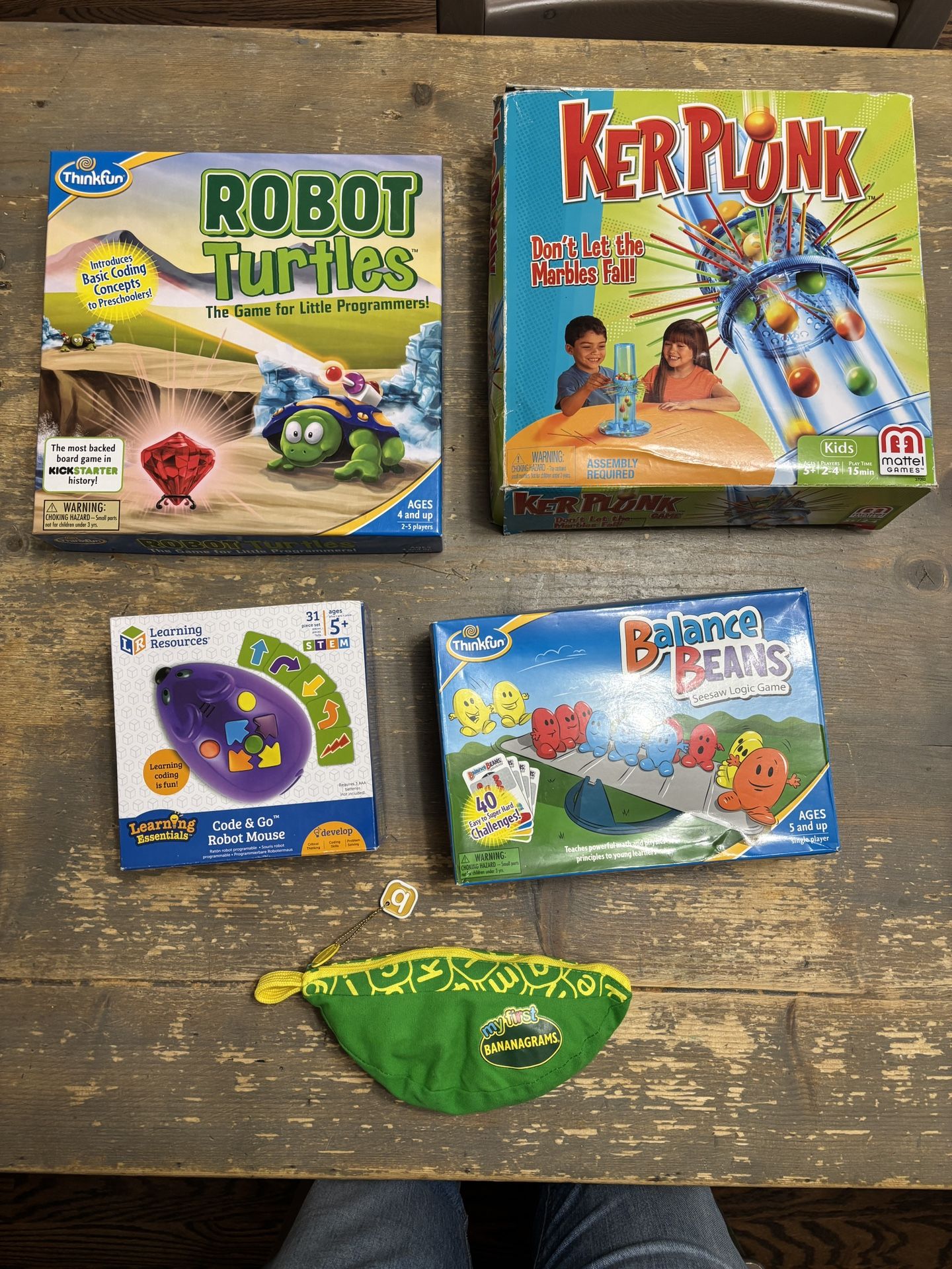 Games for Kinder (Ages 5+)