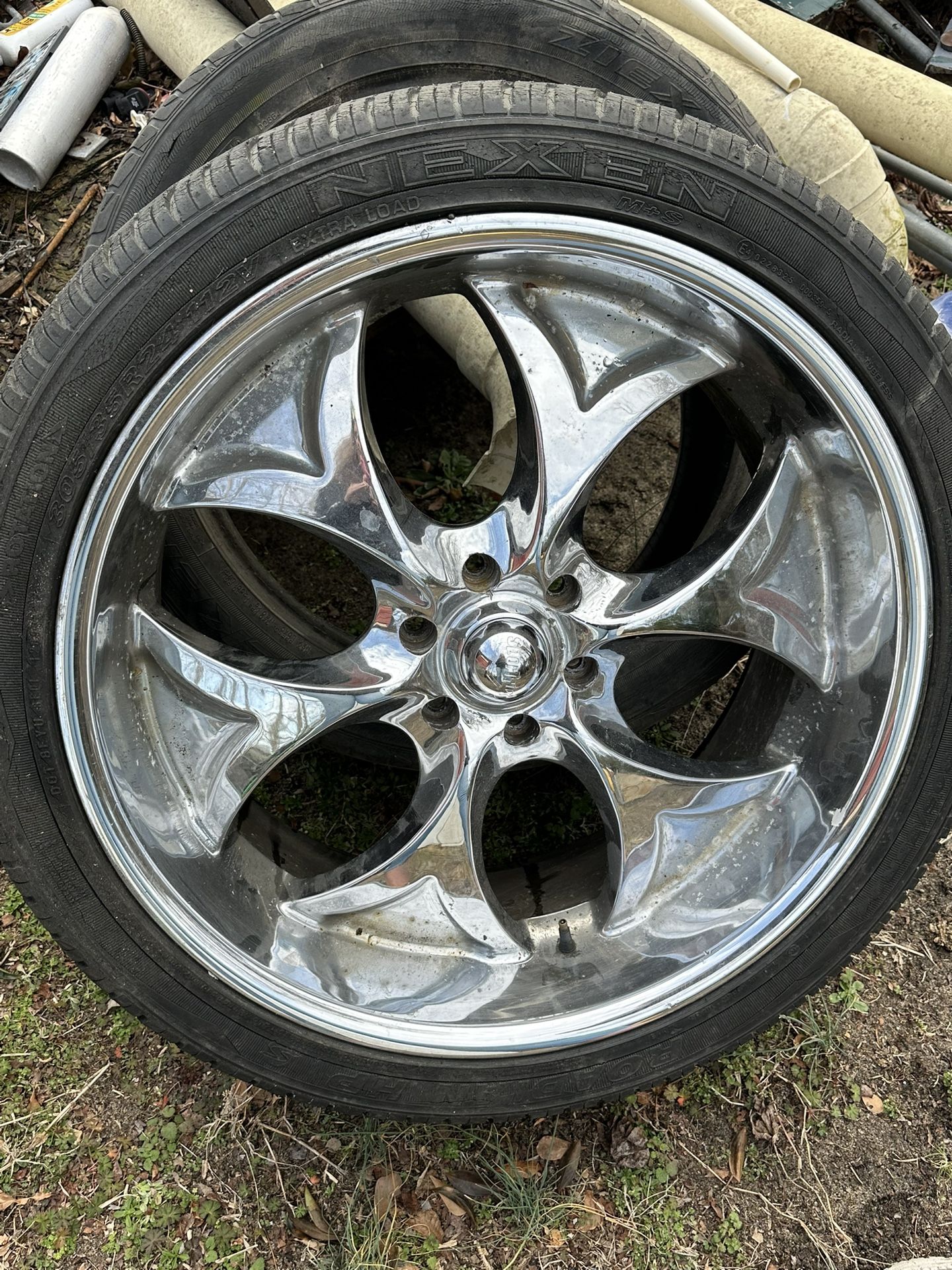 Set Of Chrome 24’ Rims for Sale in Salemburg, NC - OfferUp