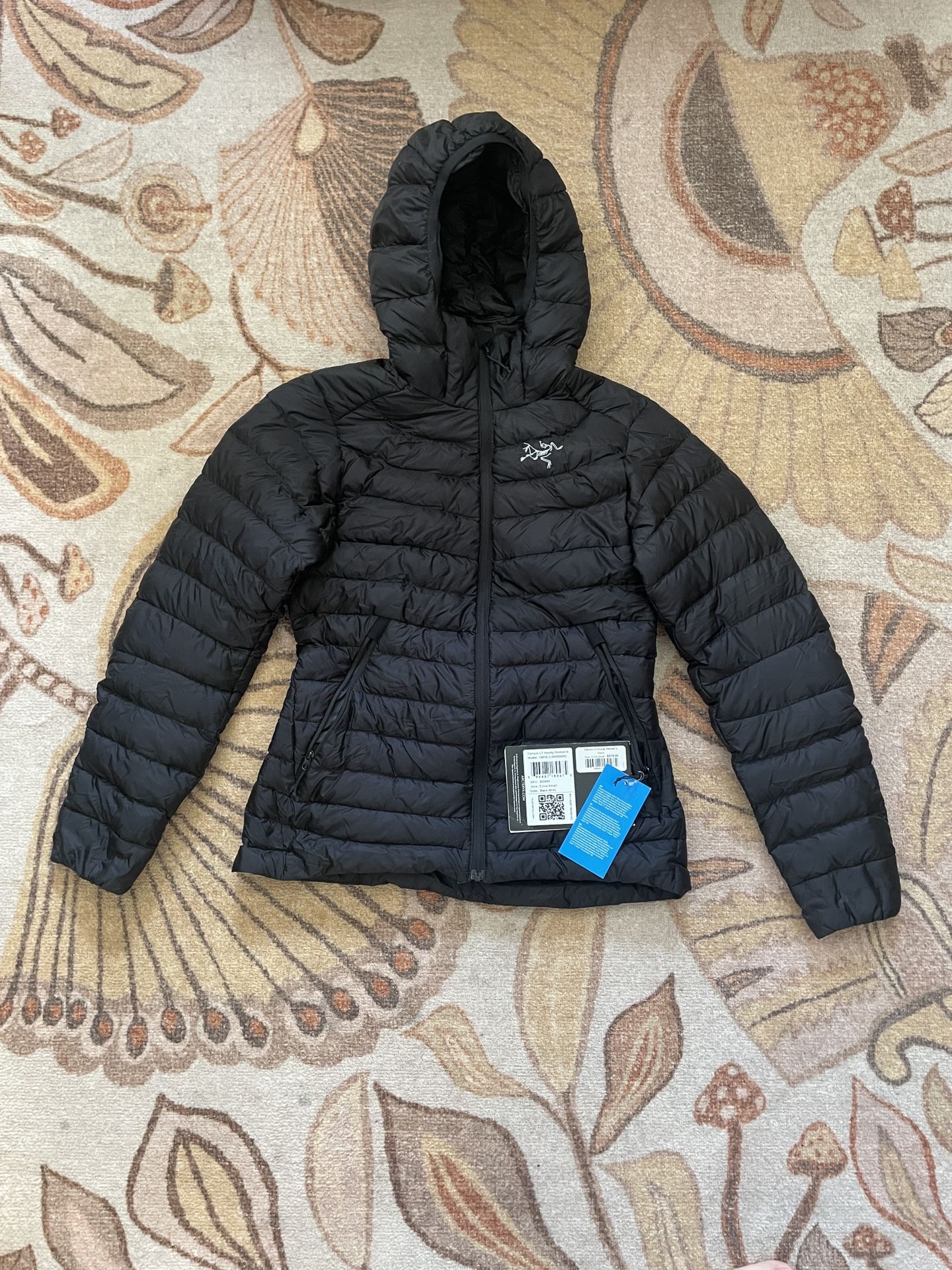 Cerium LT Down Hoodie Jacket Women XS Black $290 OBO