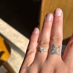 Pandora Heart-Shaped Ring