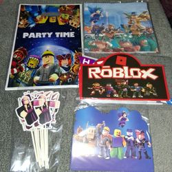 Roblox Party Supplies 